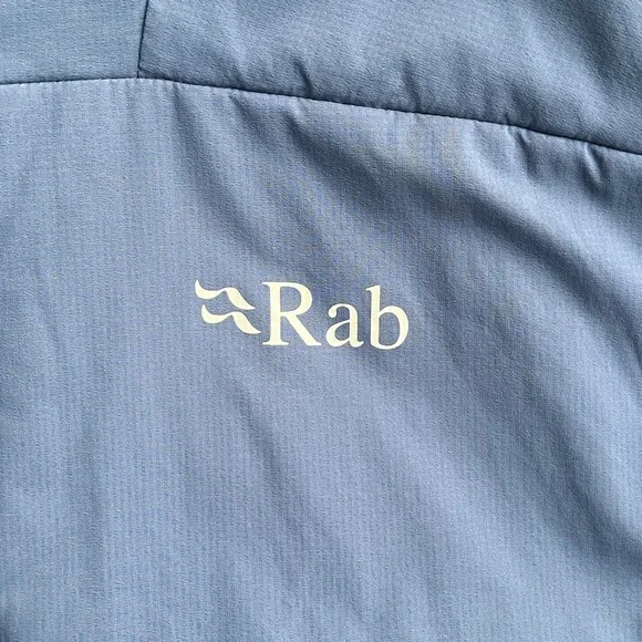 Rab โข Men's Xenair Alpine Light hooded Jacket in Tempest Blue โข Size M - Picture 10 of 14